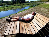 Digoin, lekkere luie bankjes