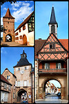 Rosheim, drie poorten