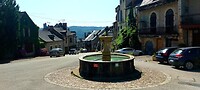 Najac, Martktplein