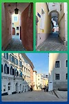 Hallein, mooie straatjes en poortjes