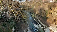 Kranj, de rivier Kokra