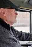 Kranj, onderweg mijn superchauffeur