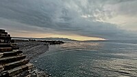 Senj, mooie lucht