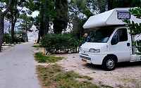 Stobrec, plekje op camping Split.