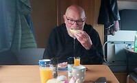 Senj, zondags ontbijtje