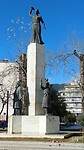 Kalamata, beeld op het plein