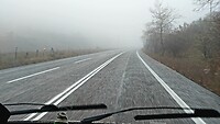 Onderweg mist