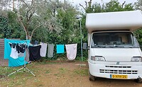Kato gatzea, wasje hangt lekker te drogen, schoon bedje