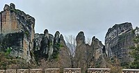 Meteora, prachtige rotsformaties