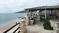 Nea Kavala,  camping aan zee