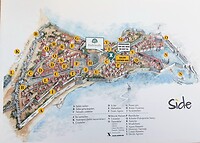 Side, plattegrond oud Side