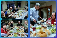 Silhar, ramadan eten bij een gastvrije Turkse familie
