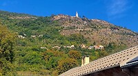 Briancon, ons uitzicht uit de camper