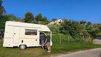 Tarzo, hier stond onze camper eerst
