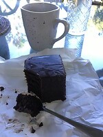 Wat lekkers voor bij de koffie … nog een keer die Mud Cake