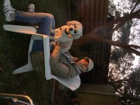 Met mijn vriendin Pipa