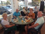 Samen ontbijten  in Santa Barbara
