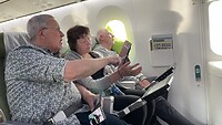 Mobiel uitzetten op vliegtuigstand