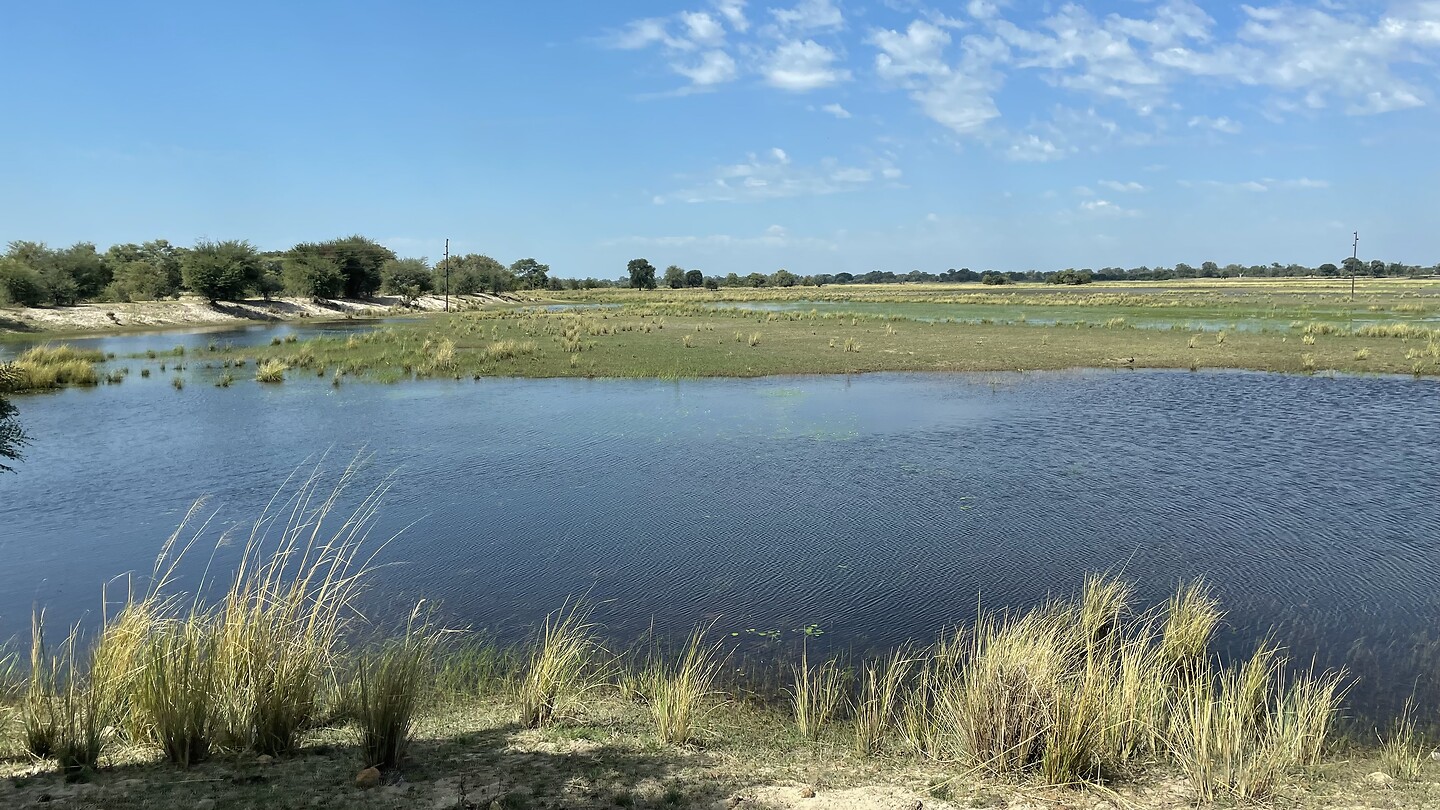 Richting Rundu, onderweg