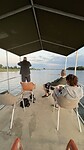 Sunset cruise uitzicht