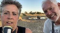 Selfie 🤳 met de neushoorns 🦏