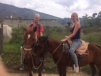 Paardrijden in Villa de Leyva