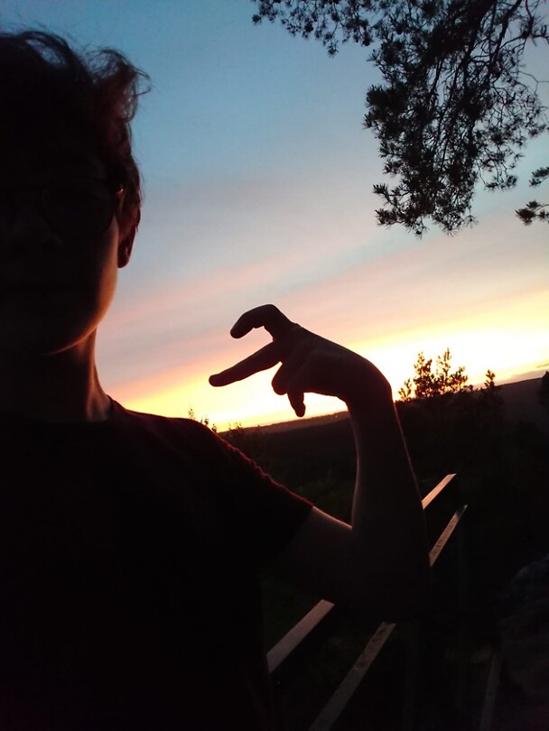 Jayden bij afgrond????