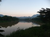 zonsopkomst in Luang Prabang