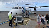 Klaar voor vertrek van Sao Miguel naar Faial