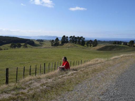 Onderweg bij Lake Taupo