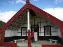 Marae, een dorpje van de Maori