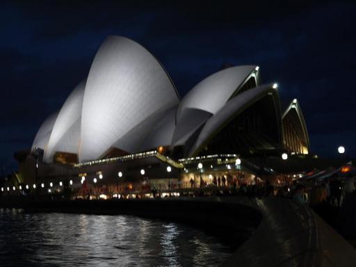 Opera House by night