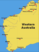 map WA
