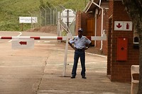 Grensovergang Zuid-Afrika naar Swaziland