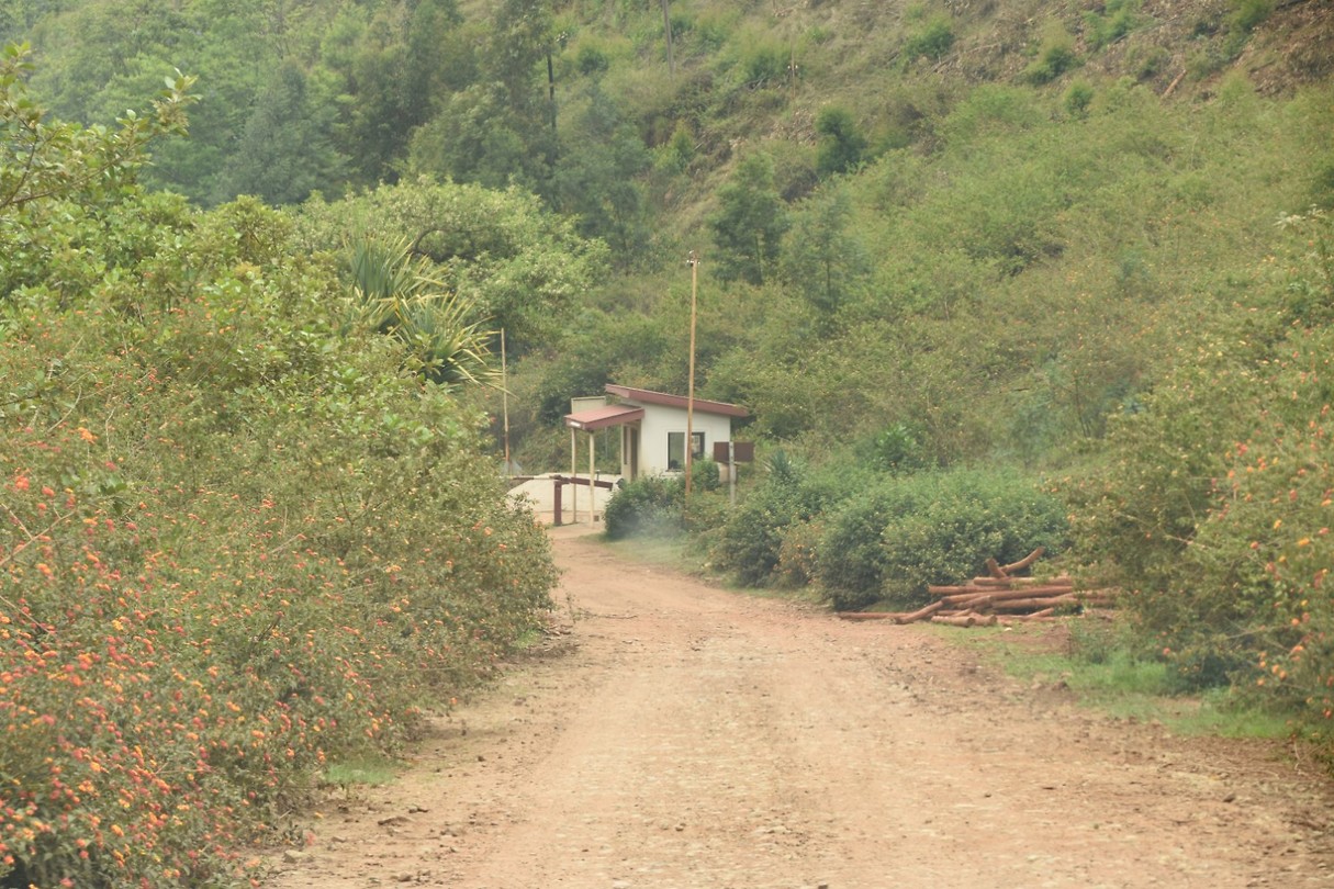 Onderweg naar ons verblijf in Swaziland