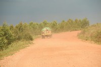 De "barre" tocht richting Phophonyani