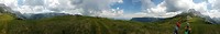 Panorama view Sutjeska NP