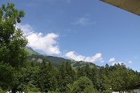 uitzicht vanuit de camper