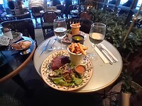 Avondeten in restaurant