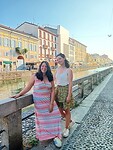 Rachel en Bo bij de gracht 1/2