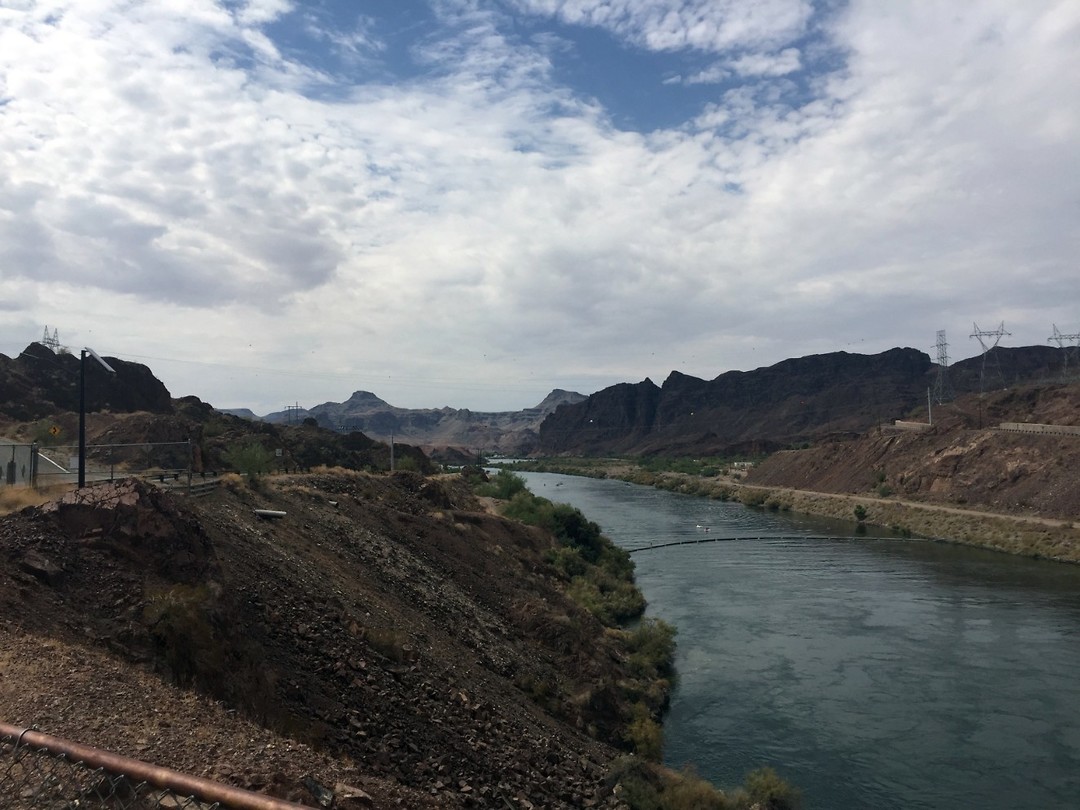 Uitzicht op de Colorado Rivier