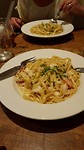 Heerlijke pasta bij California Pizza kitchen