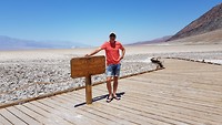 Een Hongaar bij Badwater