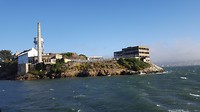 Alcatraz vanaf de boot