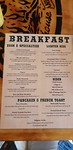 Ontbijtmenu...lastig kiezen