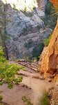 Onderweg naar Angels Landing