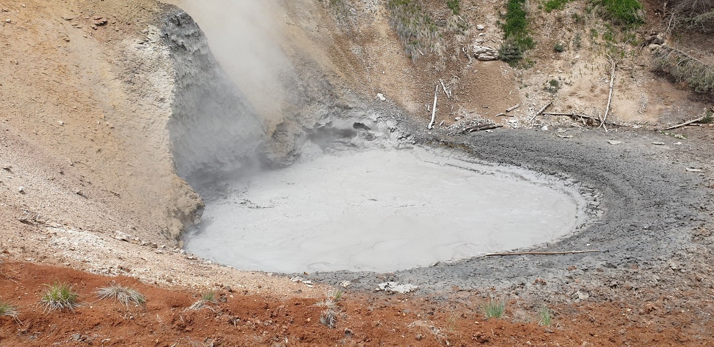 Mud volcano