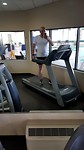 In the gym in Idaho Falls