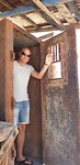 In jail in Oatman