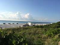 Miami Beach in de vroege ochtend
